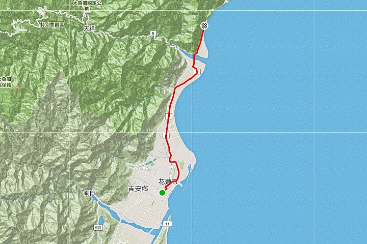 2016 單車環島日誌 Day-1 2016/12/18 花蓮-蘇澳