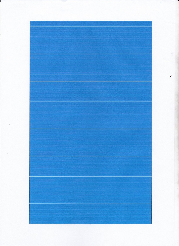 canon印表機 ip2770故障，求助！（印出來有一段一段間隔）