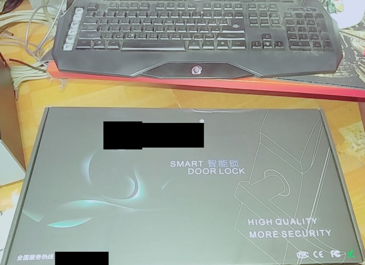 淘寶指紋鎖開箱