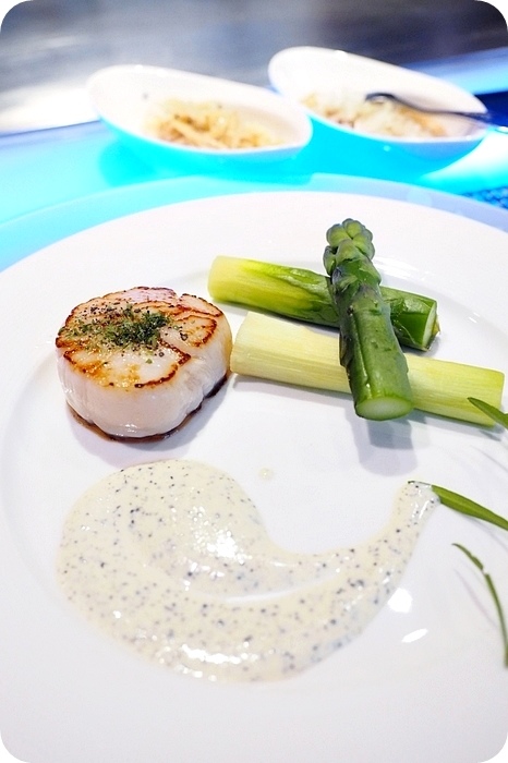 【宜蘭美食】晶饌鐵板燒,新鮮食材在眼前,現場料理美味無極限!