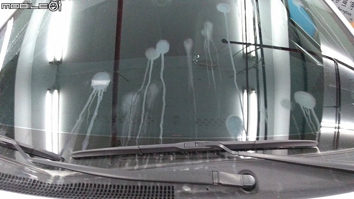 求救~車子遭到強鹼滴蝕