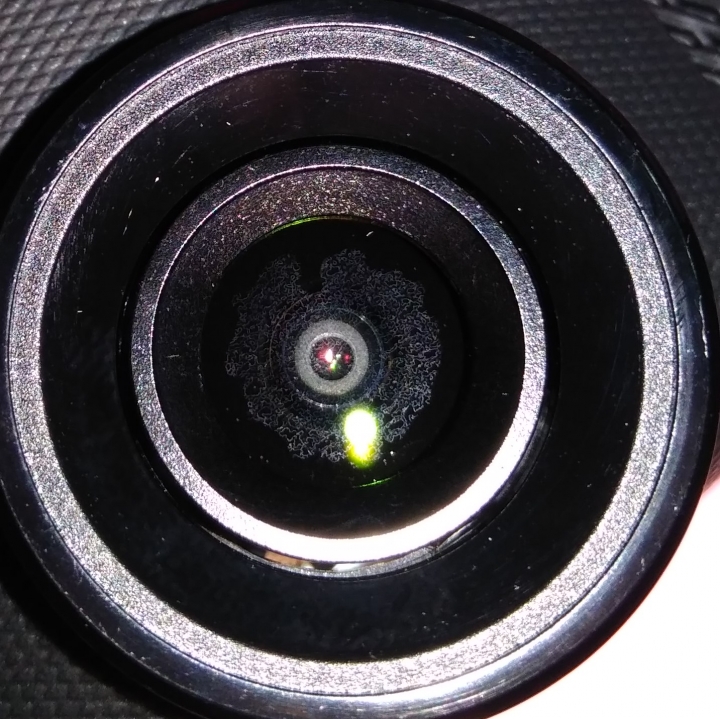 MIO C335鏡頭貼紙與新機殘餘電量