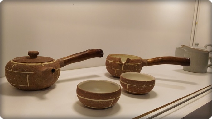 南港世貿客家展裡的手沖咖啡器材