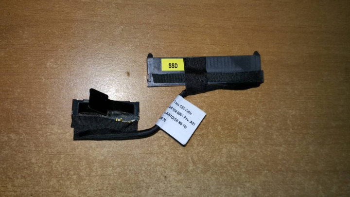 請教 Dell Latitude 3480 HDD 連接線哪裡有賣? 一條約多少. (已解決: SSD 用料號 0P8PD , HDD 用料號 FD9M5,結論:有料號還是買不到)