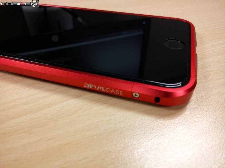 (偽開箱) DEVILCASE 鋁合金保護框 iP8+