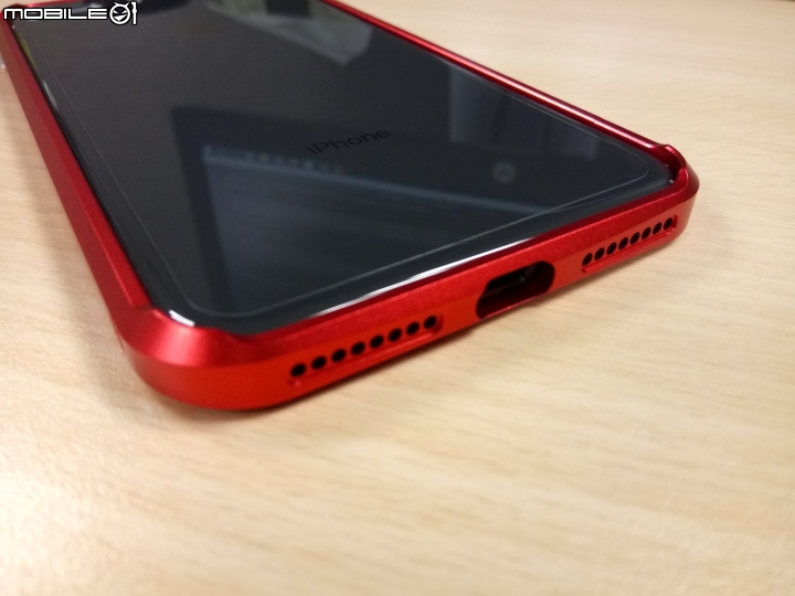 (偽開箱) DEVILCASE 鋁合金保護框 iP8+