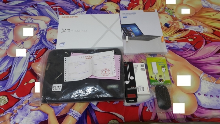 [開箱][拆禮物日]3526人民幣的大陸台電teclast X5 Pro +拆機改散熱