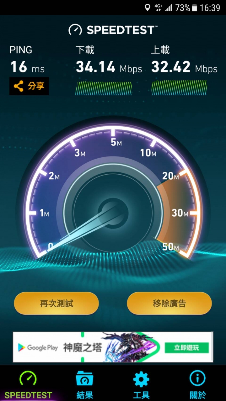 順便測的收訊、想到二寮看日出可以參考
