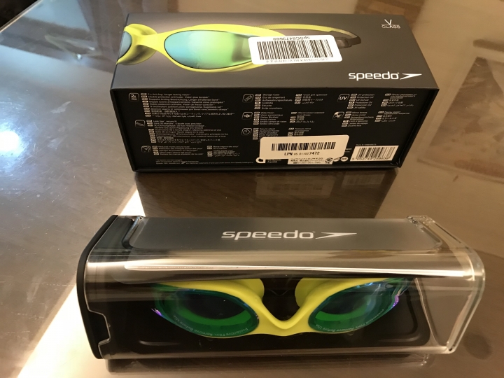 [簡單開箱] Speedo V class 泳鏡
