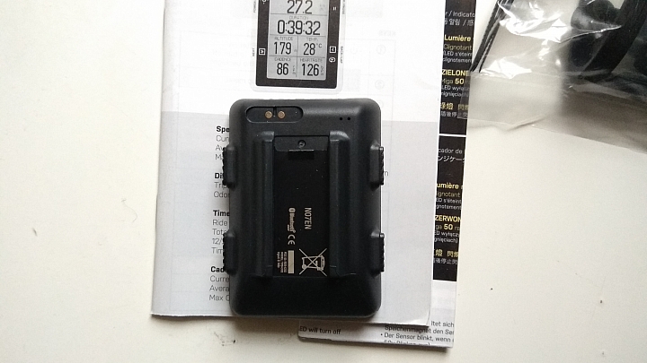 Topeak Panocomp X 藍芽無線碼錶開箱試用