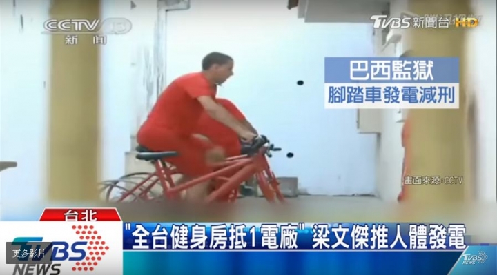 梁文傑推健身房「人肉發電2小時」梁文傑：能抵1座電廠！