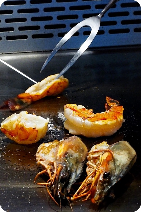 【宜蘭美食】晶饌鐵板燒,新鮮食材在眼前,現場料理美味無極限!
