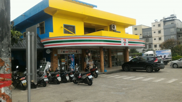 大江旁邊的7-11統一麵包活動