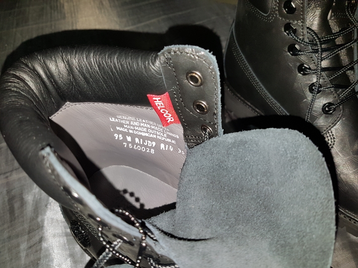 timberland黑靴簡易開箱