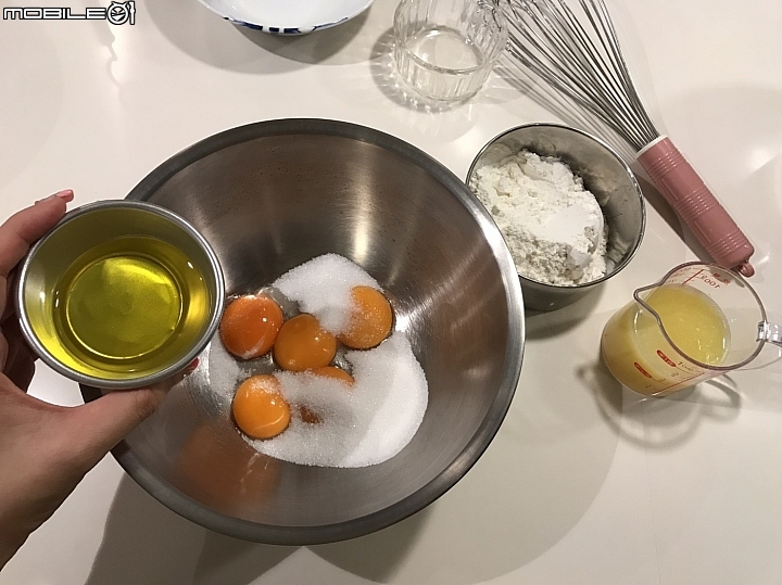 新手也可以成功的橙香戚風蛋糕