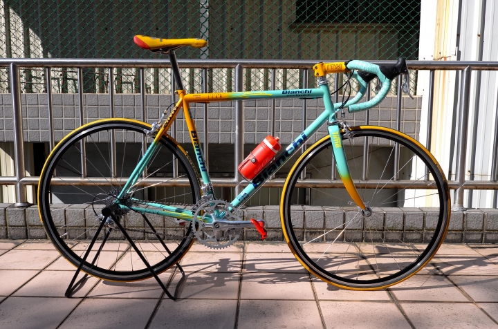 Bianchi Mega Pro XL Boron 緬懷爬坡之神Marco Pantani