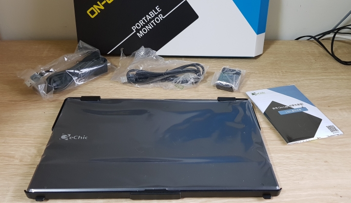 給奇Gechic On-lap 1305H 攜帶式螢幕多媒體測試 以及Samsung Note 8 Dex模式