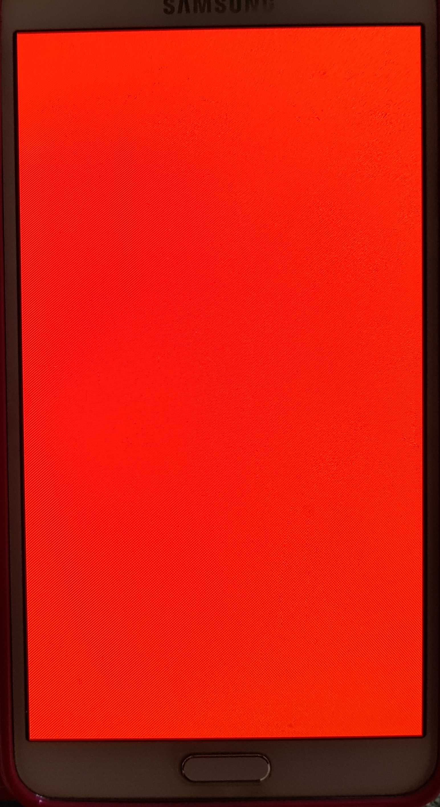 note3 amoled和LG G4 ips螢幕烙印比較