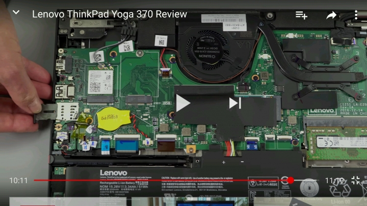 ［請教］ThinkPad Yoga 370 (無 WWAN 機型) 有無配置 SIM 卡托盤