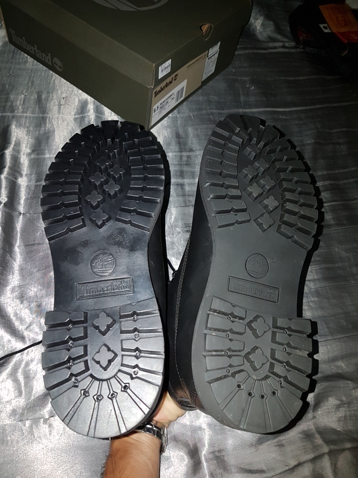 timberland黑靴簡易開箱