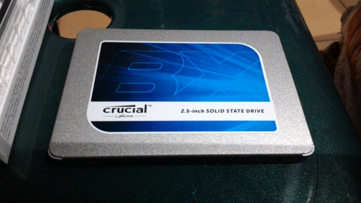 Micron Crucial SSD BX300 簡易開箱2017/12/18