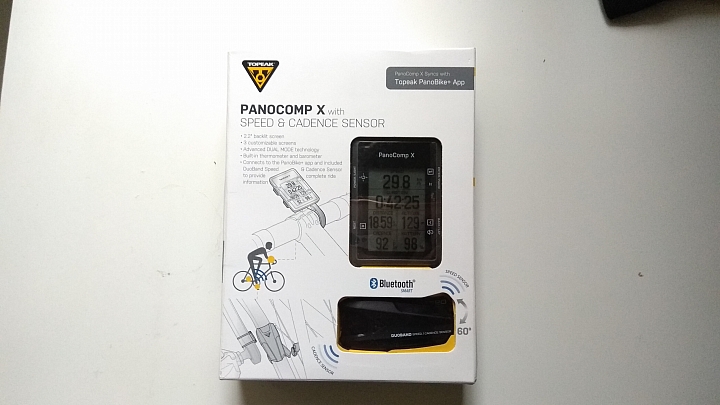 Topeak Panocomp X 藍芽無線碼錶開箱試用