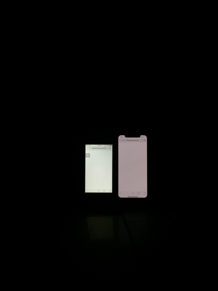 IphoneX螢幕偏紅