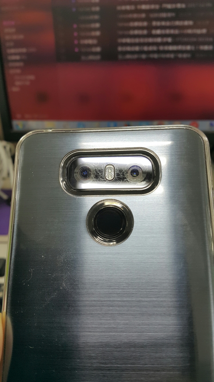 G6鏡頭刮傷