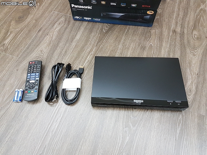 [開箱] Panasonic DMP-UB400 UHD BD播放機