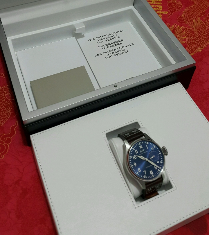 紀念人生另一階段IWC IW500916小王子開箱