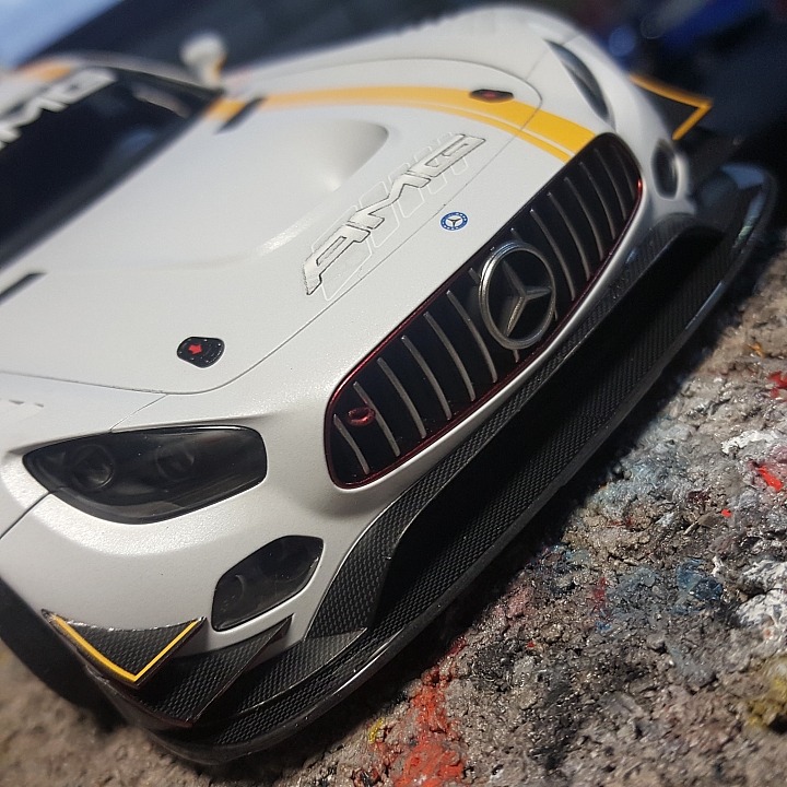 [Tamiya 1:24] 田宮 梅賽德斯 AMG GT3 客製 Mercedes AMG GT3 Custom 製作過程