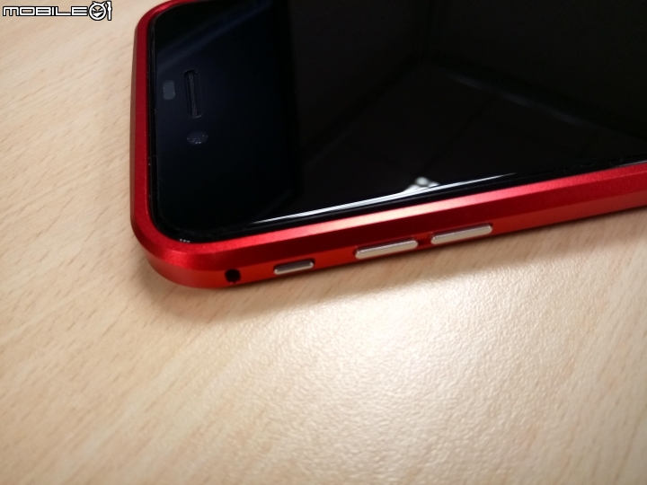 (偽開箱) DEVILCASE 鋁合金保護框 iP8+