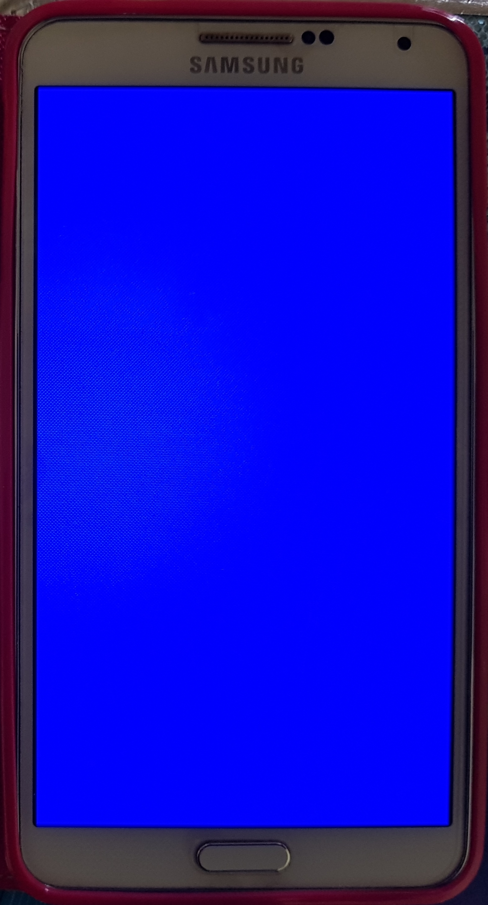note3 amoled和LG G4 ips螢幕烙印比較