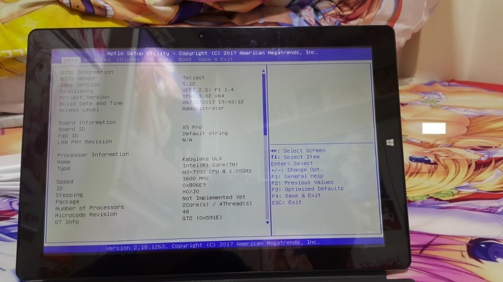 [開箱][拆禮物日]3526人民幣的大陸台電teclast X5 Pro +拆機改散熱