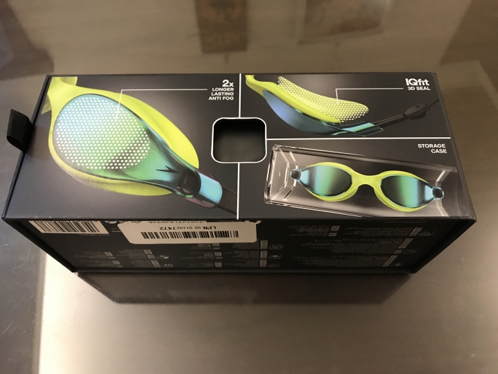 [簡單開箱] Speedo V class 泳鏡