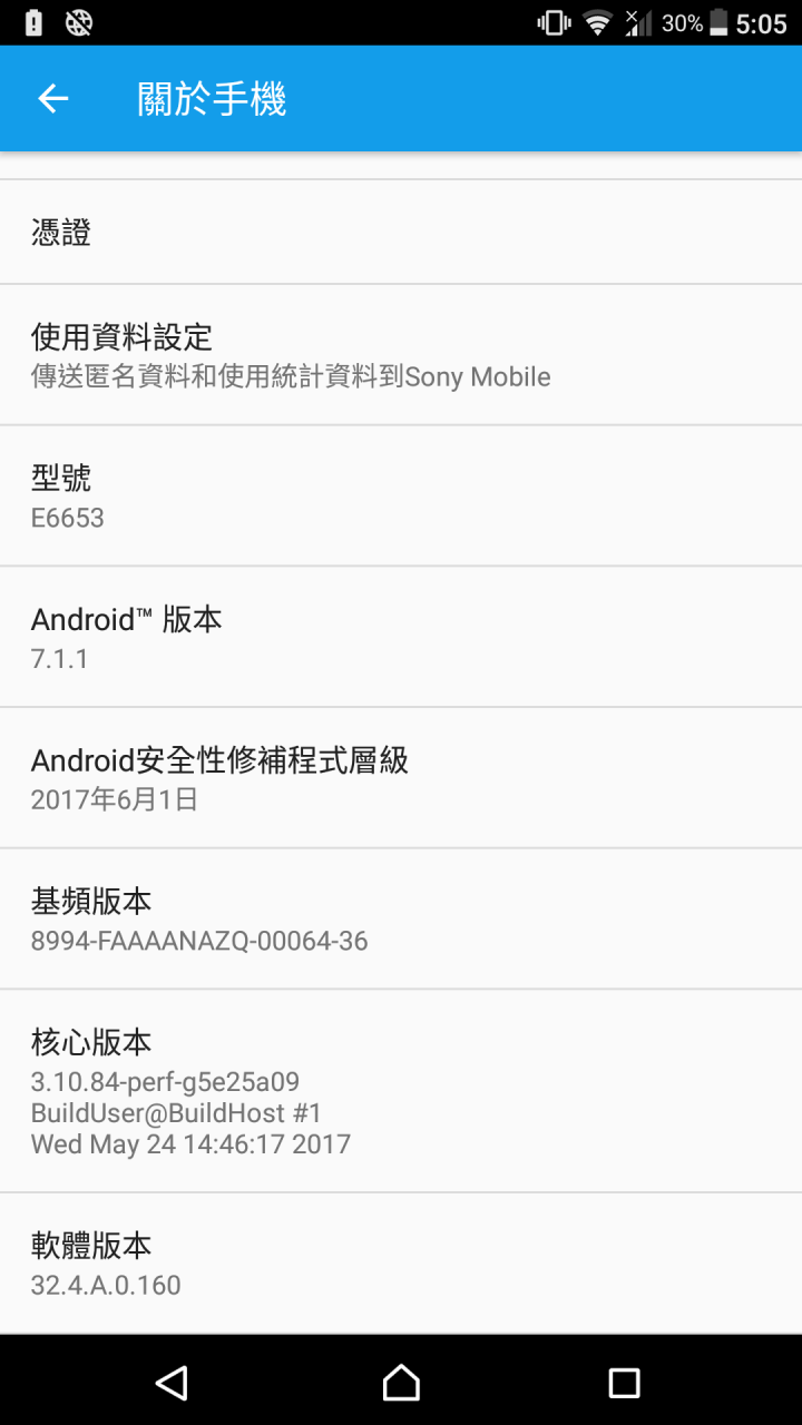 Z5 7.1.1一些問題