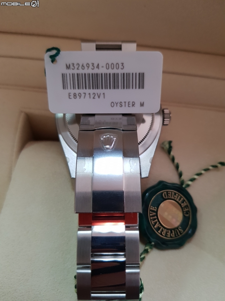Rolex 勞力士326934 天行者藍色面開箱圖分享