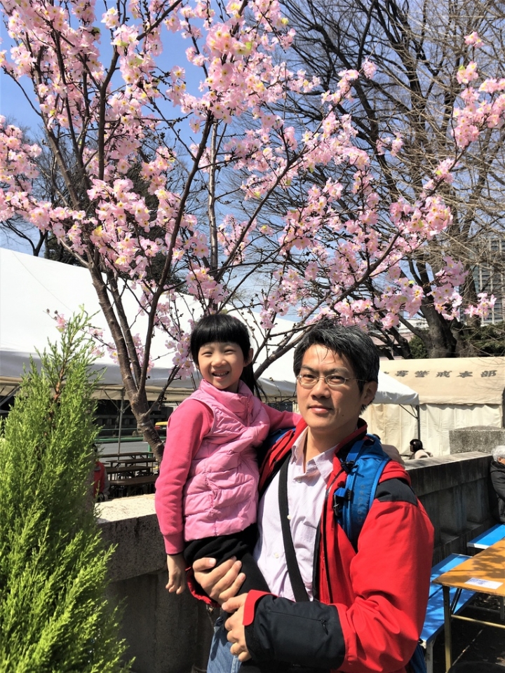 ＜日本＞2017全家人的日本行DAY8~靖國神社賞櫻