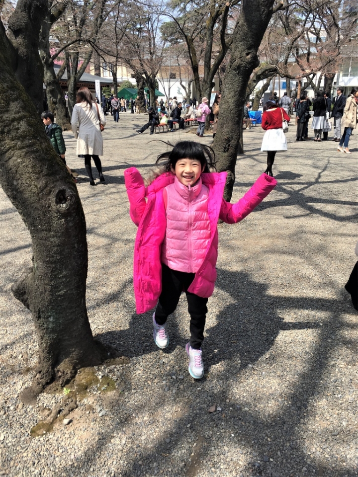 ＜日本＞2017全家人的日本行DAY8~靖國神社賞櫻