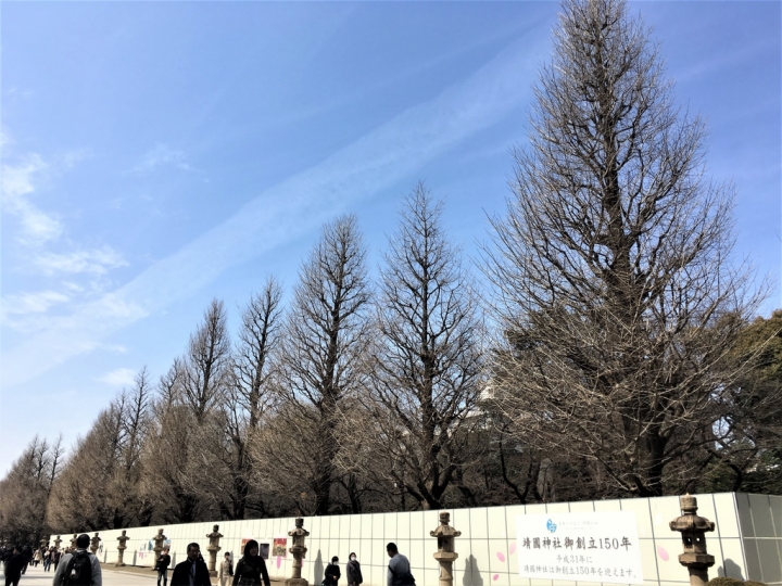 ＜日本＞2017全家人的日本行DAY8~靖國神社賞櫻
