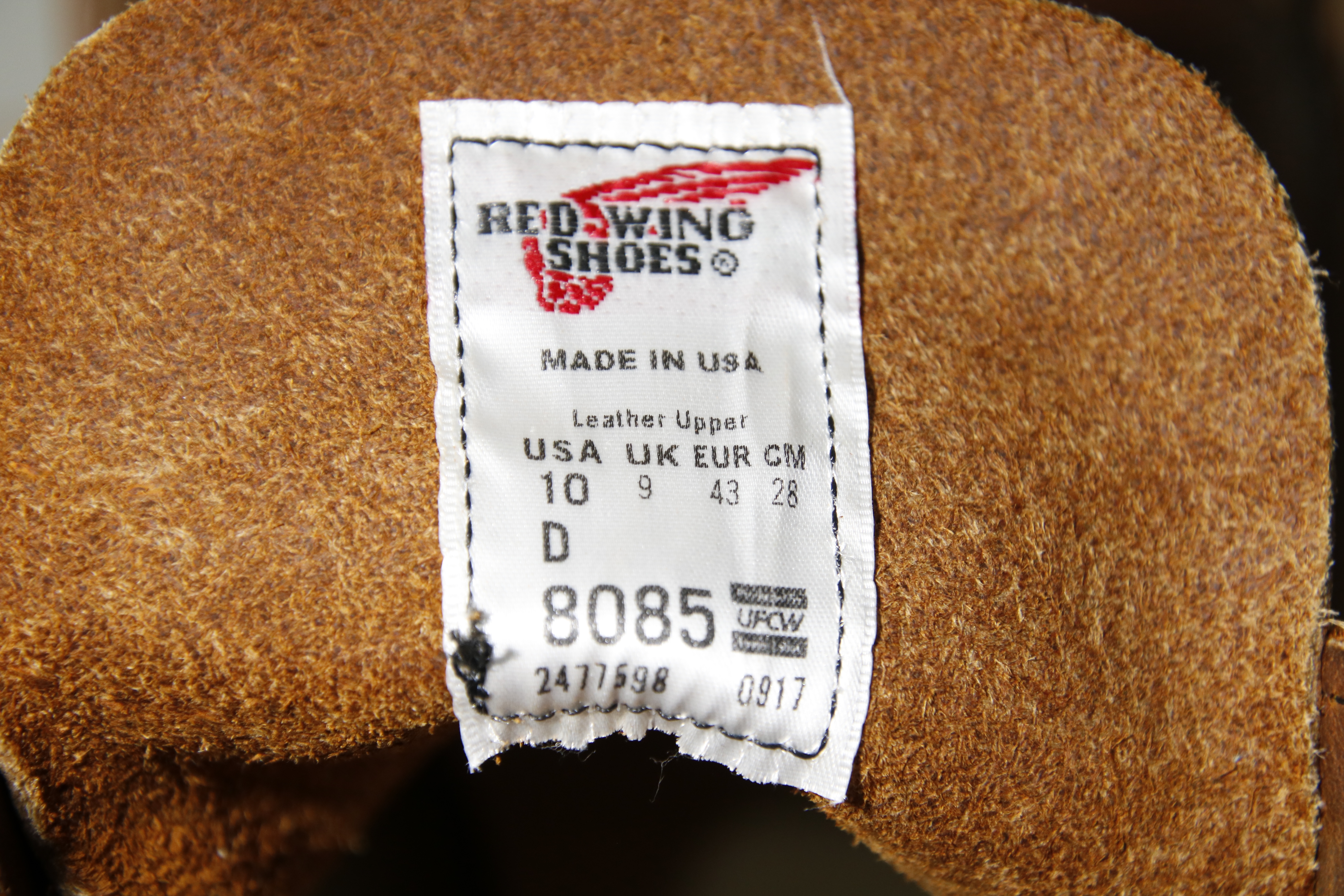 [推坑成功]老弟的Red Wing 8085