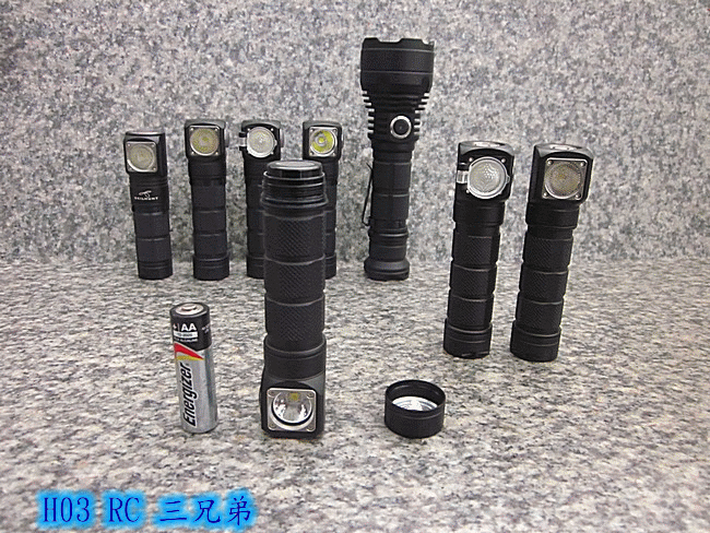 H03 RC三兄弟多用型磁吸充電頭燈