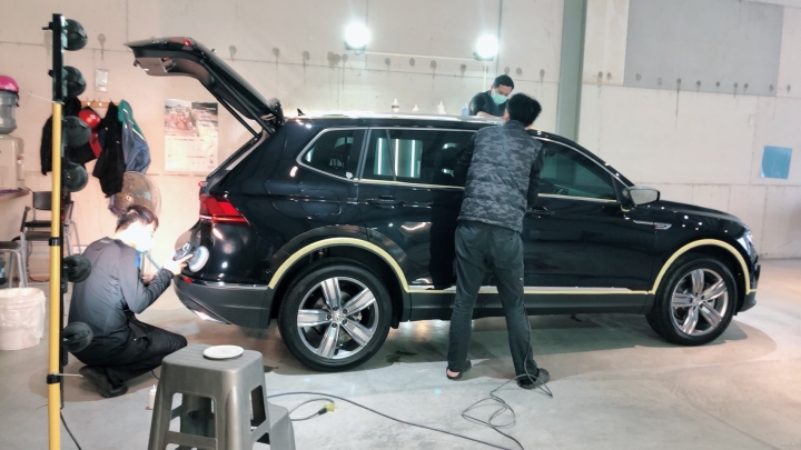 Tiguan Allspace 400 TDI 黑瓜開箱
