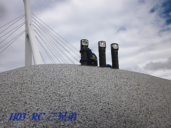 H03 RC三兄弟多用型磁吸充電頭燈