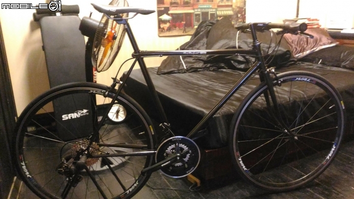 老鋼管翻新平把便當車