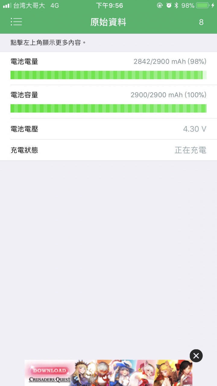 iphone7 電池明明消耗極低 但還是被降頻...