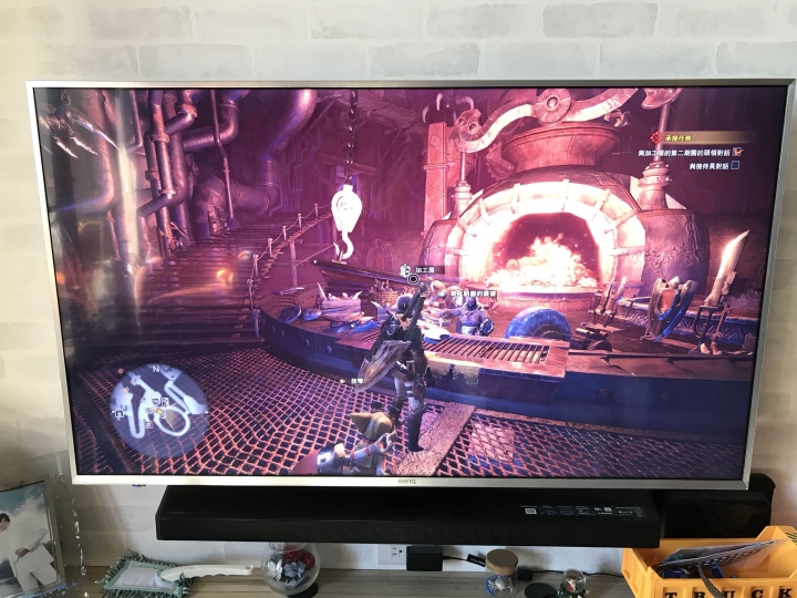 BenQ 55SY700 畫面顏色異常