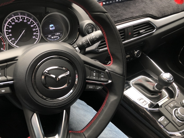mazda cx9排檔桿紅線加持