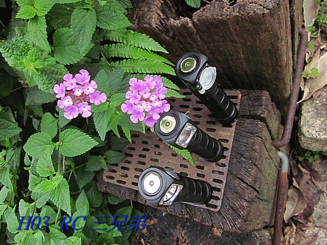 H03 RC三兄弟多用型磁吸充電頭燈