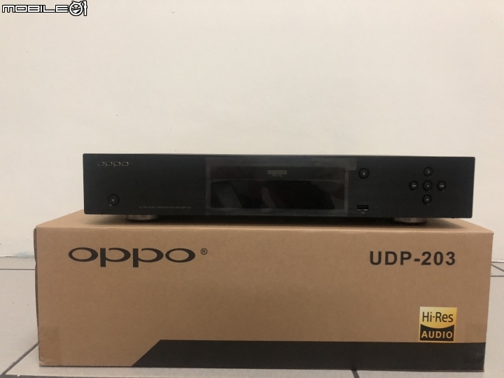 【開箱】OPPO UDP-203 4K UHD藍光播放機~威~開箱